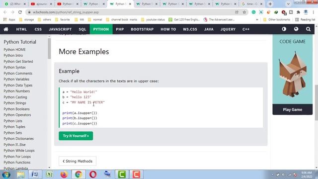 Strings Methods PART 3 | Python Tutorial Beginners To Advance | Python Tutorial #15 смотреть онлайн