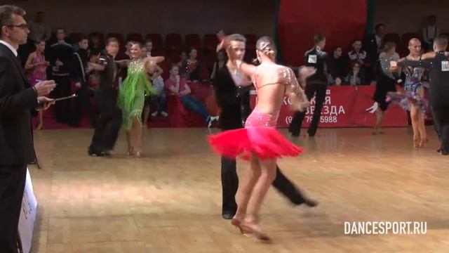 Угланов Алексей - Тригубко Алена, 1/2 Samba смотреть онлайн