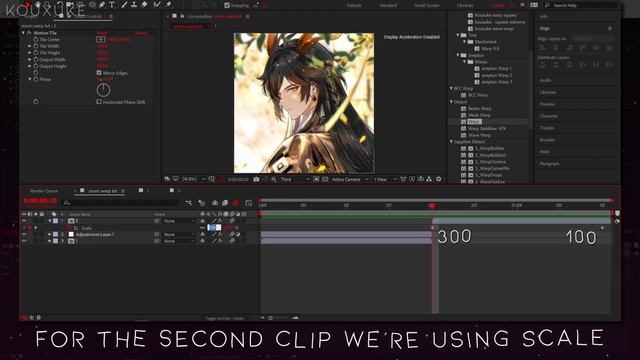Warp Zoom | After Effects смотреть онлайн