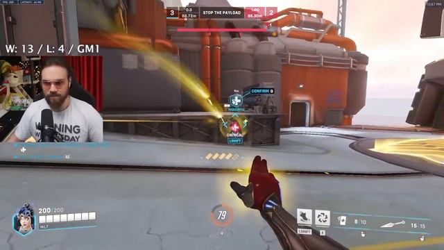 When the enemies can't take the support diff in Overwatch 2 смотреть онлайн