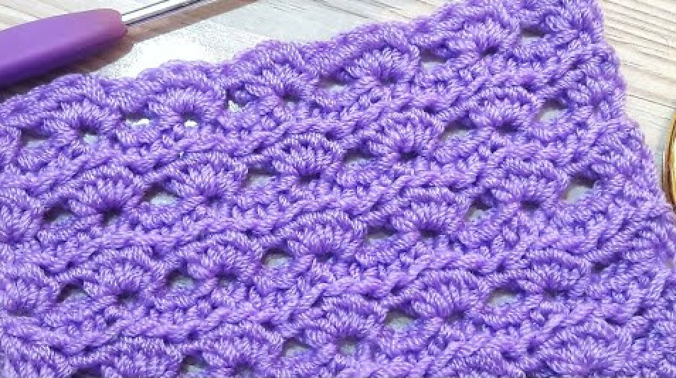 Идеально! Очень красивый Потрясающий узор для вязания крючком смотреть онлайн