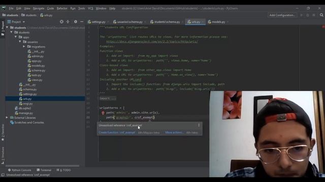 Graphql en Django - Parte 4 - Creacion de schema principal y creacion de endpoint de graphql смотреть онлайн