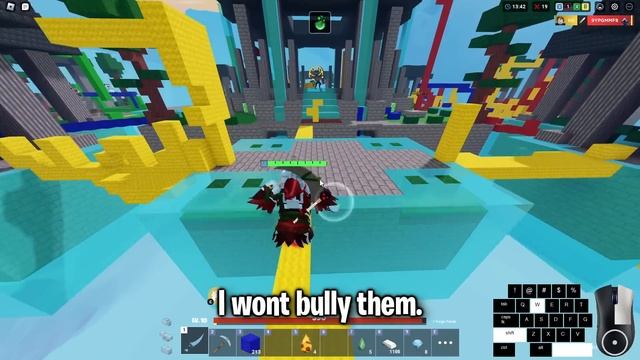 Devs Buffed and I Broke Grim with 600hp - Roblox Bedwars смотреть онлайн