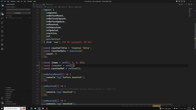 21. Template Refs in Vue 3. Function Ref and access Component instance in Composition API - Vue 3 смотреть онлайн