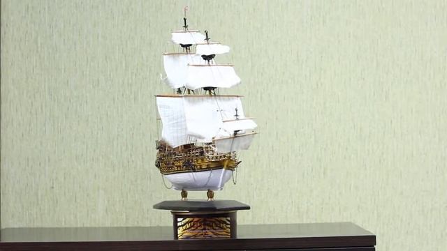 Модель парусного корабля "HMS Prince" 40см смотреть онлайн
