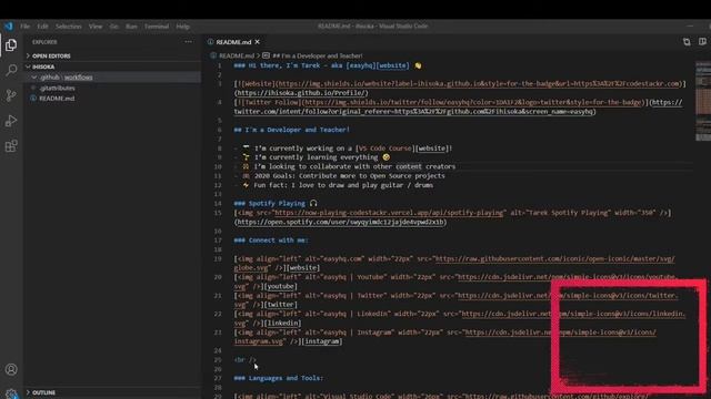 How To Create A GitHub Profile README (NEW) // Github Tutorial: Add A New Profile! Get A Job! смотреть онлайн