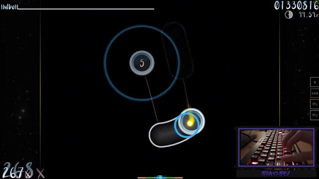 osu! liveplay | EXSTETRA (ClariS) - with you [Insane] смотреть онлайн