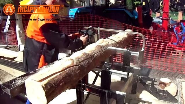 Мини пилорама Logosol M8 смотреть онлайн