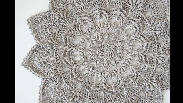 Объемные салфетки крючком. Подборка № 46 [1000 и 1 узор] смотреть онлайн