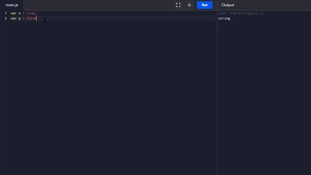Типы данных Java script смотреть онлайн