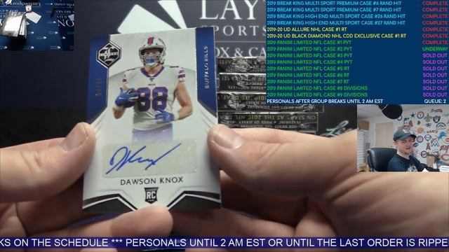 2019 Panini Limited Football Hobby 14 Box Case Break #2 смотреть онлайн