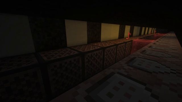 Piano in Minecraft played by bouncing cubes смотреть онлайн