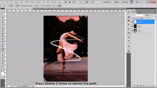 How to create Neon Glow Line Effect Photoshop Hindi | The Learning Ship Tutorial смотреть онлайн