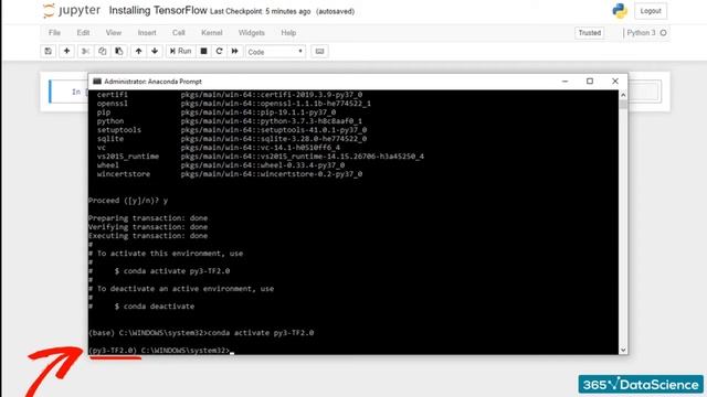 234 How to Install TensorFlow 2.0 (DEEP LEARNING TENSOR FLOW 2.0) DATA SCIENCE BEGINNER COURSE смотреть онлайн