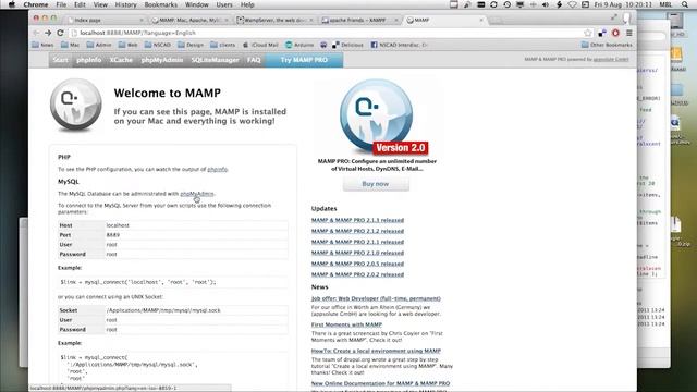 DSGN2510 Video 33: MAMP (Apache, MySQL, PHP) смотреть онлайн