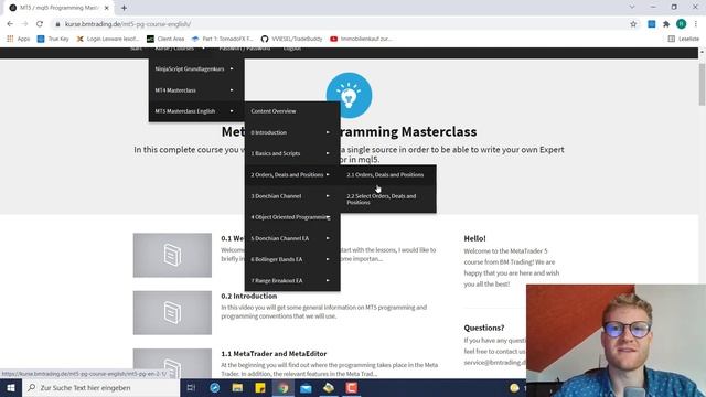 Complete MT5/MQL5 Programming Course for Beginners and Advanced Programmers смотреть онлайн