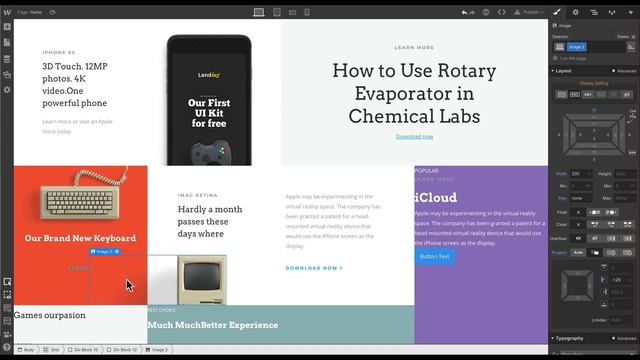 Верстаем сложный макет в Webflow с помощью нового инструмента Grid смотреть онлайн