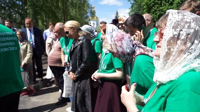 Освящение Саровских врат Свято-Троицкого Серафимо-Дивеевского монастыря. смотреть онлайн