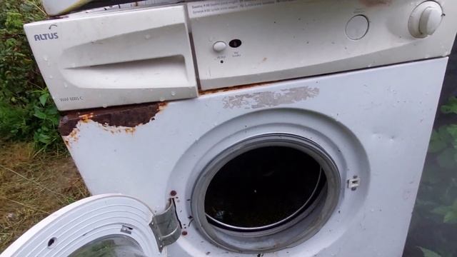 Abandoned Altus WAF 6005C Washing Machine