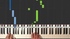 David Guetta - I’m Good (Blue) - Piano Tutorial EASY