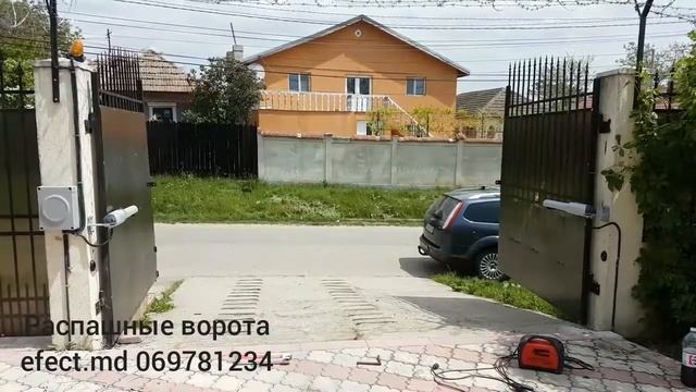 Привод для РАСПАШНЫХ ВОРОТ наружу. 069781234. смотреть онлайн