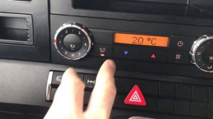 Mercedes Actros 2020 mp 5 Вкл./выкл. режима использования остаточного тепла двигателя.