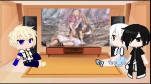 Реакции гильдии ' Саблезуб' на Хвост феи // Gacha Club