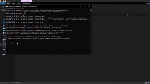 MongoDB Installation on Windows 10 || MongoDB basic series #01 смотреть онлайн