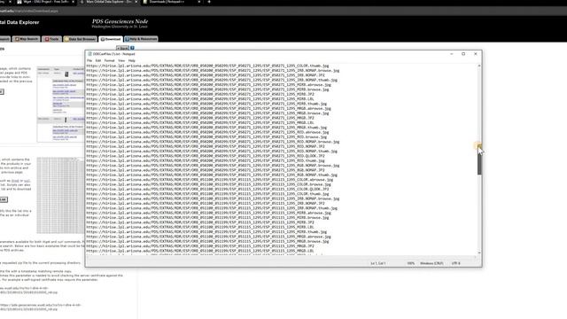Download Mars Images from a URL list смотреть онлайн