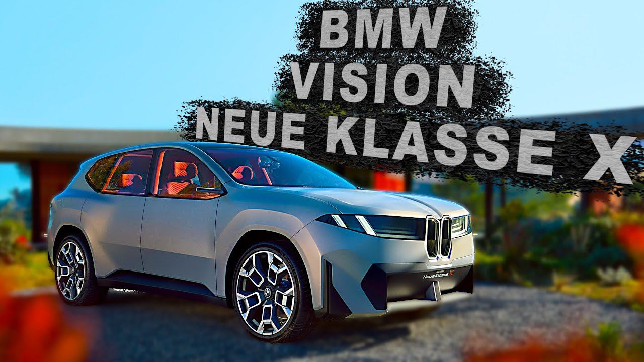 BMW Vision Neue Klasse X SAV - Экстерьер, Интерьер и Сцены вождения! смотреть онлайн