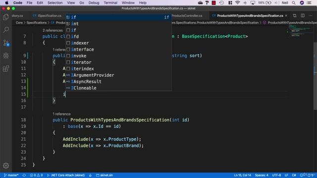 061 Adding a sorting specification part 2 смотреть онлайн