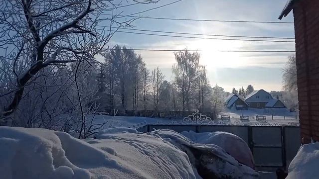Красота моего края.Зимний пейзаж. смотреть онлайн
