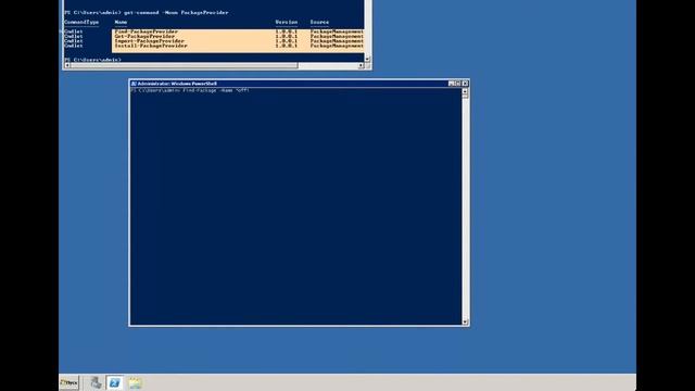 Chocolatey установка и использование PackageManagement (OneGet) смотреть онлайн