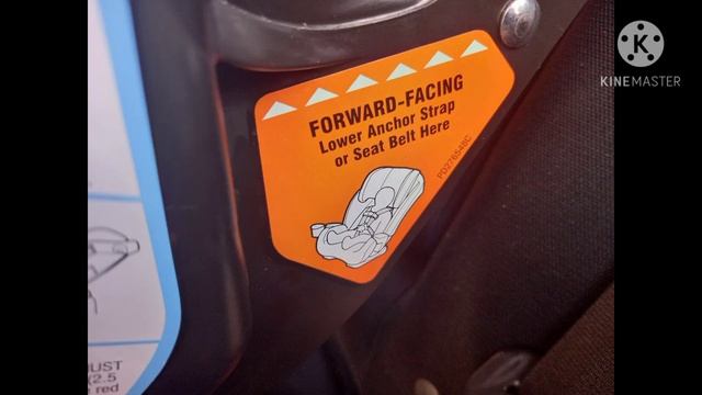 100% clear perfect way Groco's slimfit 3 in 1 car seat installation forward facing installation. смотреть онлайн