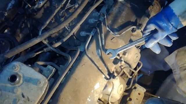 Ремонт КАМАЗа, как снять головку с камаза Б.Ц. двигателя,сменить прокладку головки двигателя камаза