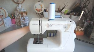 Как использовать большие катушки на бытовой швейной машинке