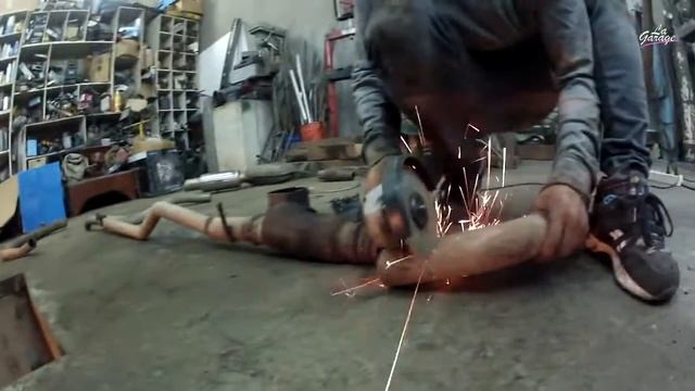 Делаем мангал и выхлоп на Ford Fiesta (LaGarage) смотреть онлайн