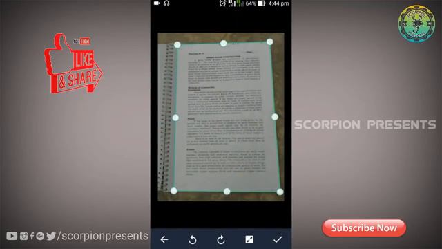 SCAN DOCUMENTS in Mobile! | CamScanner Tutorials | YM смотреть онлайн