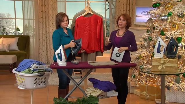Rowenta 1500W Steam Iron with Cord Reel and Stainless Steel Soleplate with Dan Hughes смотреть онлайн