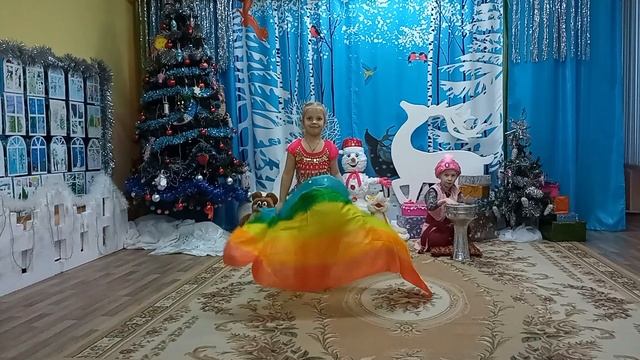 Новогоднее ВОСТОЧНОЕ СОЛО Поликарповой Полины (5 лет) смотреть онлайн