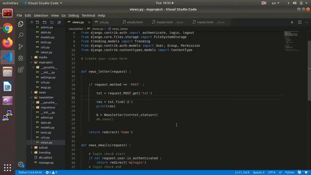 Check Email Or Phone | Python and Django смотреть онлайн