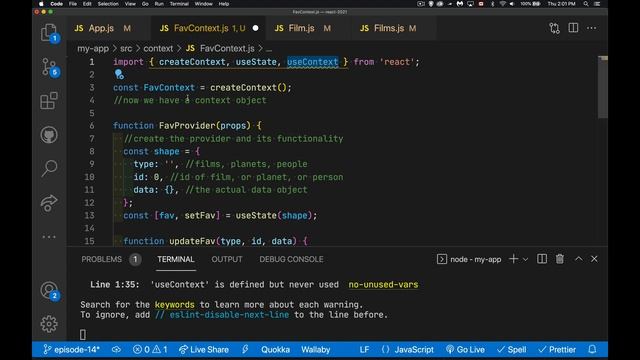 React 2021 Context API & Hooks - Episode 15 смотреть онлайн