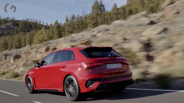 NEW Audi RS3 2022 - DRIVING & crazy EXHAUST sound смотреть онлайн
