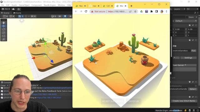 ? Needle Engine – Getting Started. Unity → three.js смотреть онлайн