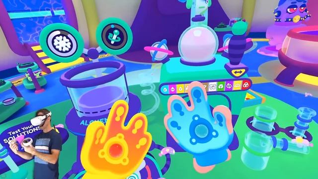 The RAINBOW AMOGUS Is the Most Sus Rainbow Food - Cosmonious High VR смотреть онлайн