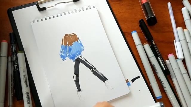 5 принципов быстрой Fashion зарисовки урок 3 смотреть онлайн