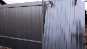 Легкий монтаж профлиста своими руками