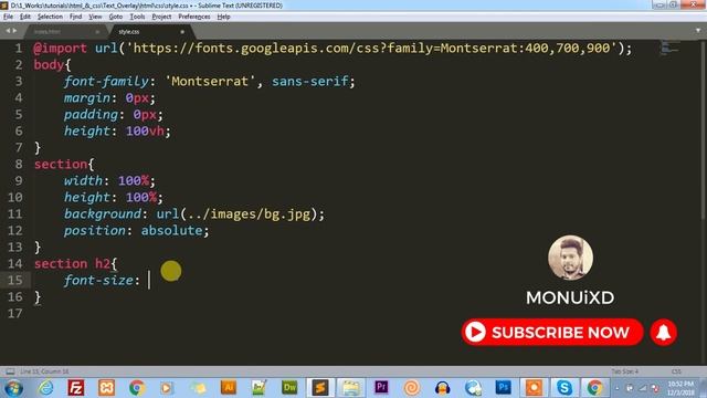 CSS Text Overlay Effects with mix-blend-mode Property | HTML & CSS Effect смотреть онлайн