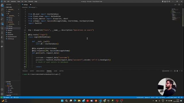 Getting Access Token using Flask API смотреть онлайн