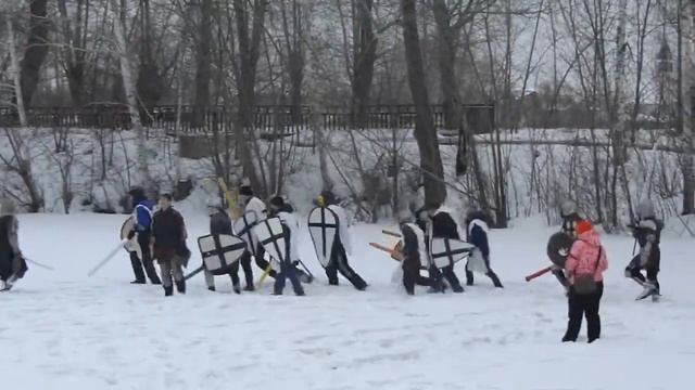 Кыштым, реконструкция Ледового побоища часть 1 смотреть онлайн